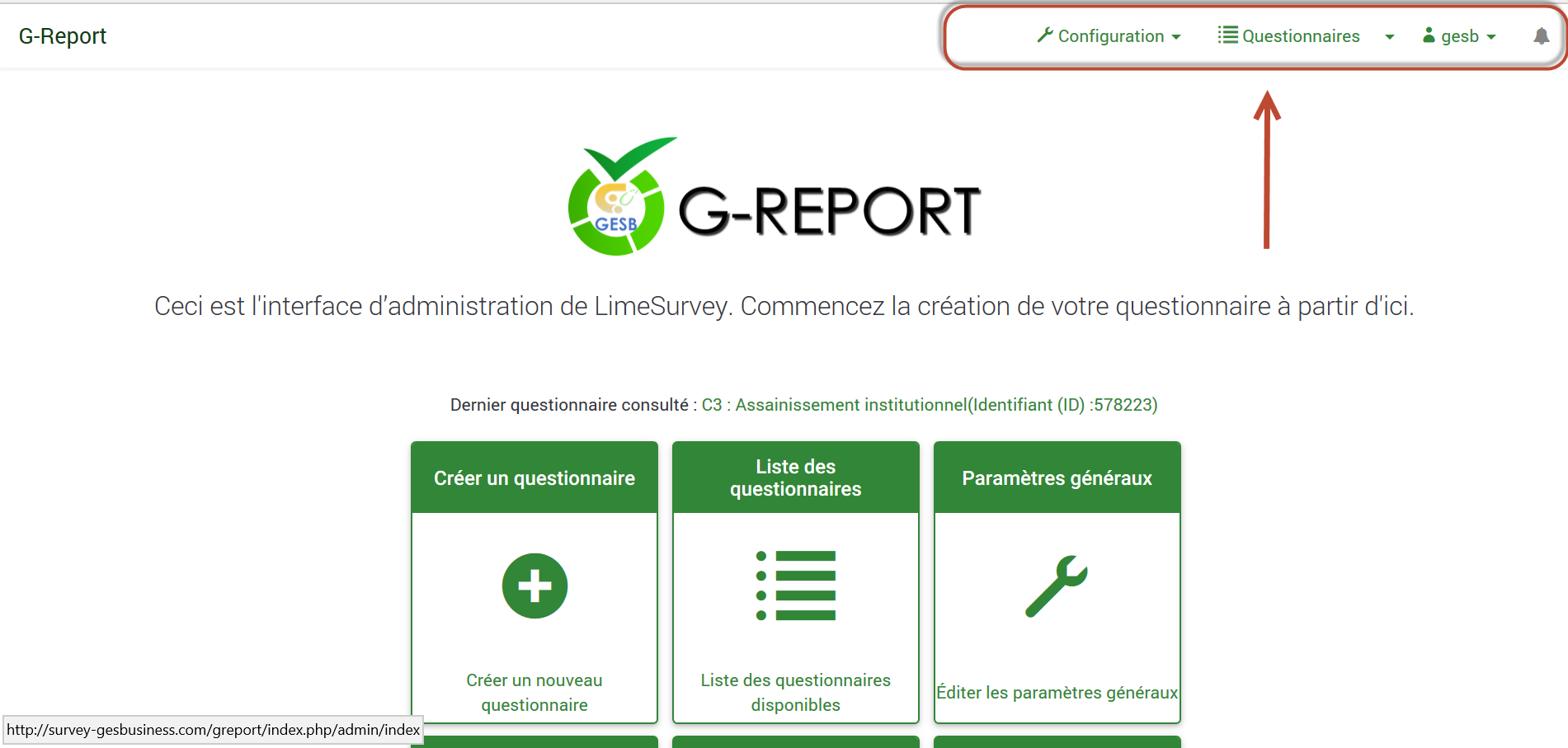 Technologie G-Report